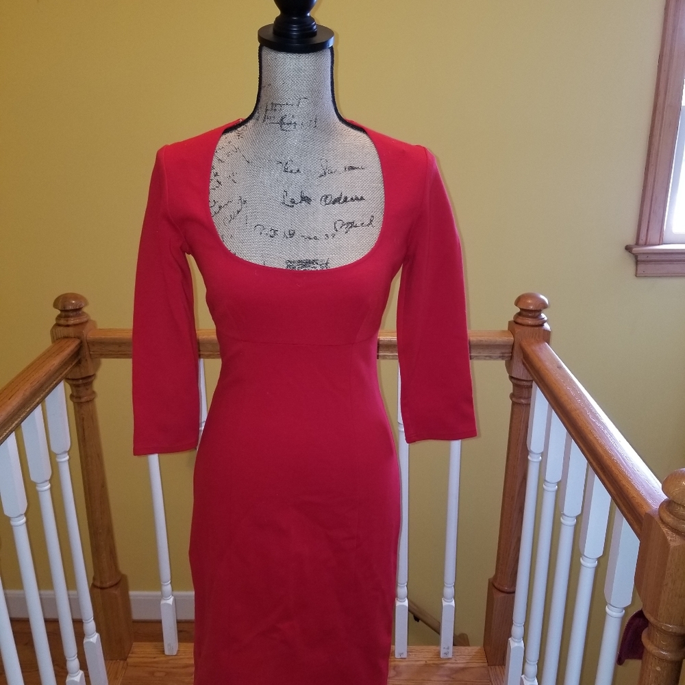 Moda International for Victoria Secret Red Dress